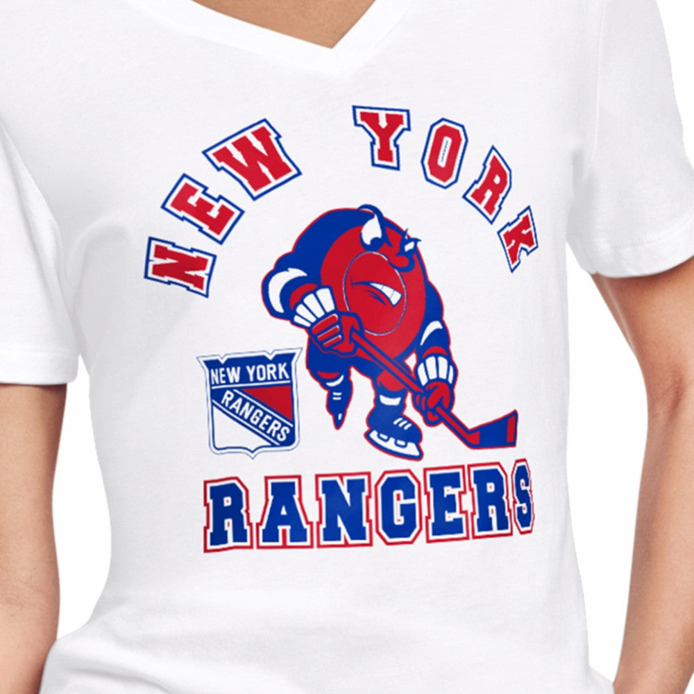 New York Rangers Starter Women's Tough Puck T-Shirt -  NHL T-shirts