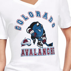 Colorado Avalanche Starter Women's Tough Puck T-Shirt -  NHL T-shirts