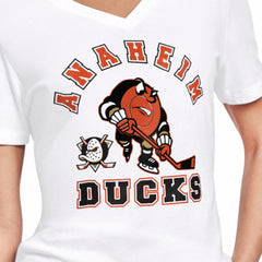 Anaheim Ducks Starter Women's Tough Puck T-Shirt -  NHL T-shirts