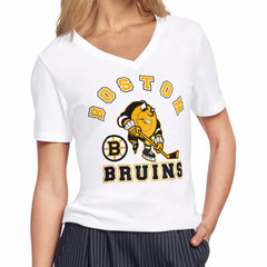 Boston Bruins Starter Women's Tough Puck T-Shirt -  NHL T-shirts