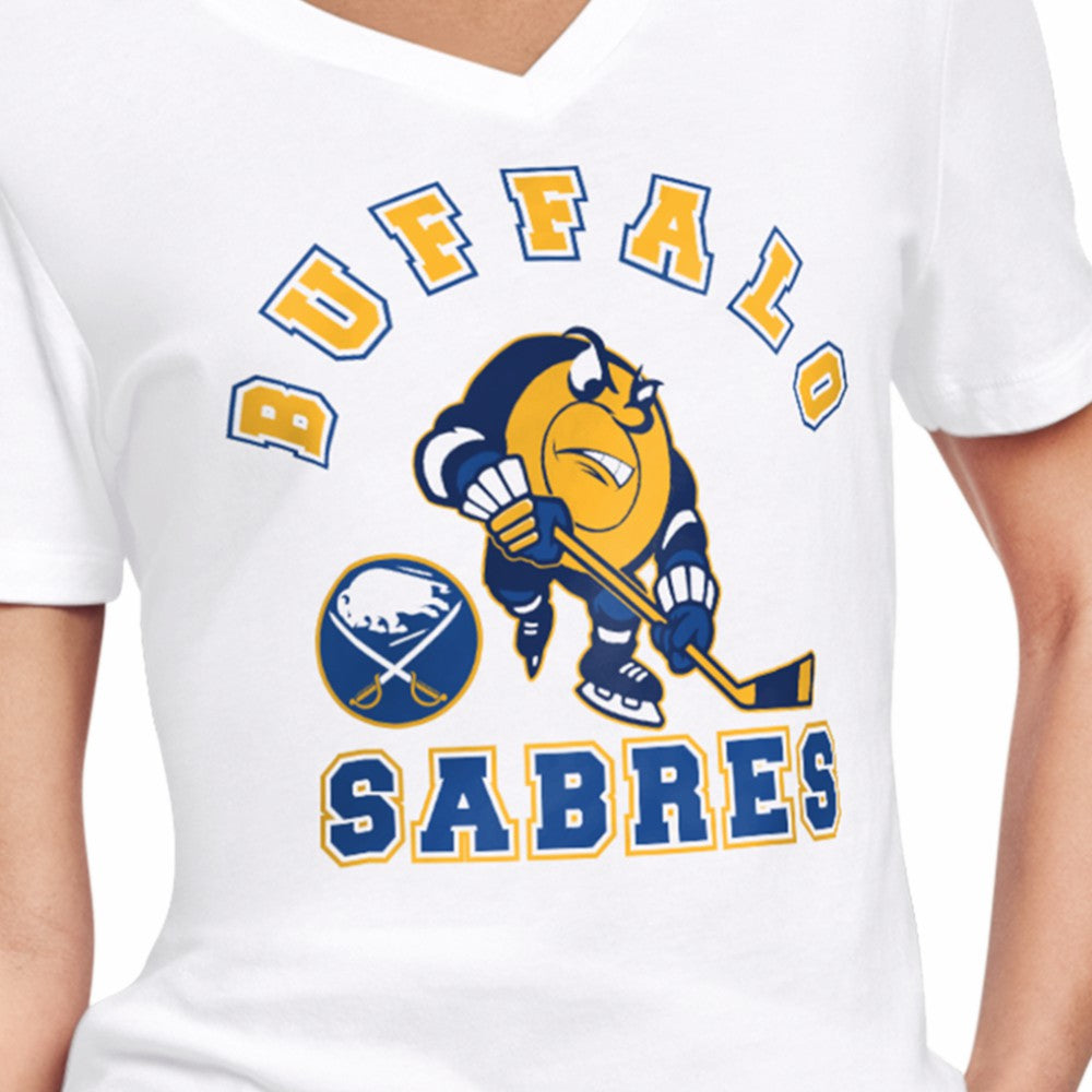 Buffalo Sabres Starter Women's Tough Puck T-Shirt -  NHL T-shirts