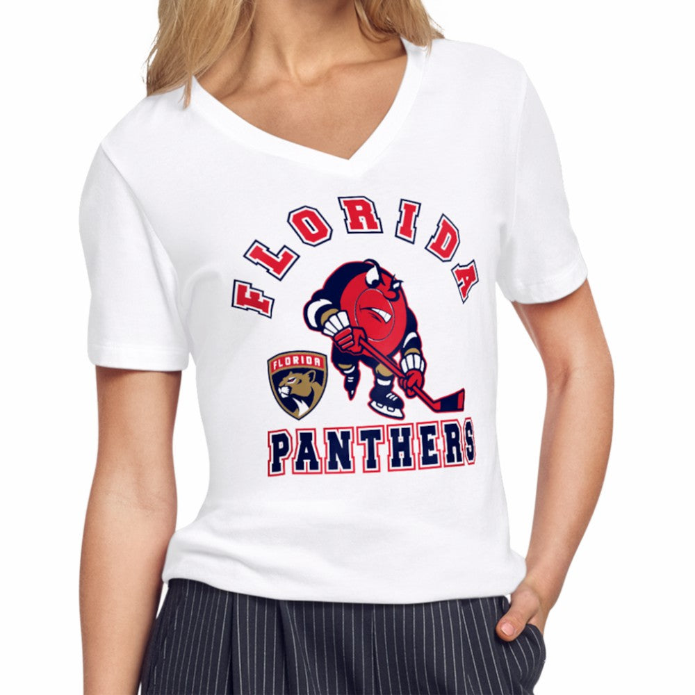 Florida Panthers Starter Women's Tough Puck T-Shirt -  NHL T-shirts