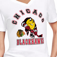 Chicago Blackhawks Starter Women's Tough Puck T-Shirt -  NHL T-shirts