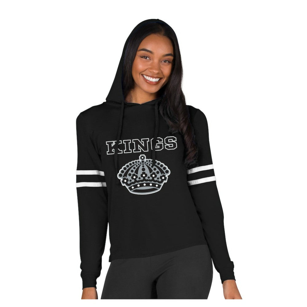 Los Angeles Kings Concepts Sport Women's Marathon Long-Sleeve Hooded T-Shirt -  NHL T-shirts