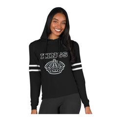 Los Angeles Kings Concepts Sport Women's Marathon Long-Sleeve Hooded T-Shirt -  NHL T-shirts