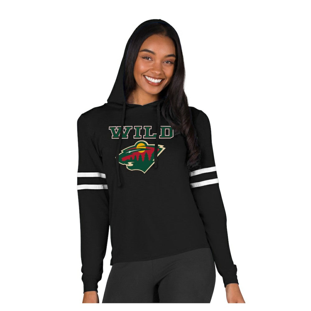Minnesota Wild Concepts Sport Women's Marathon Long-Sleeve Hooded T-Shirt -  NHL T-shirts