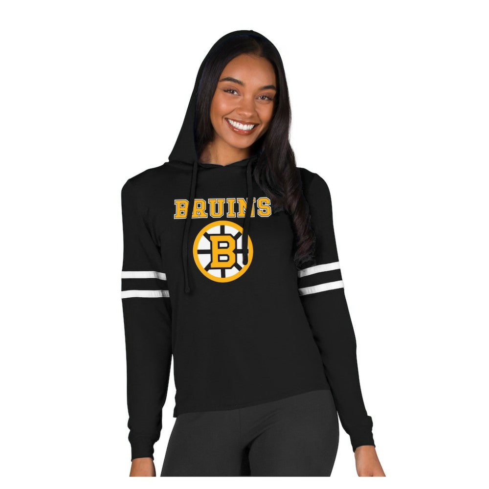 Boston Bruins Concepts Sport Women's Marathon Long-Sleeve Hooded T-Shirt -  NHL T-shirts