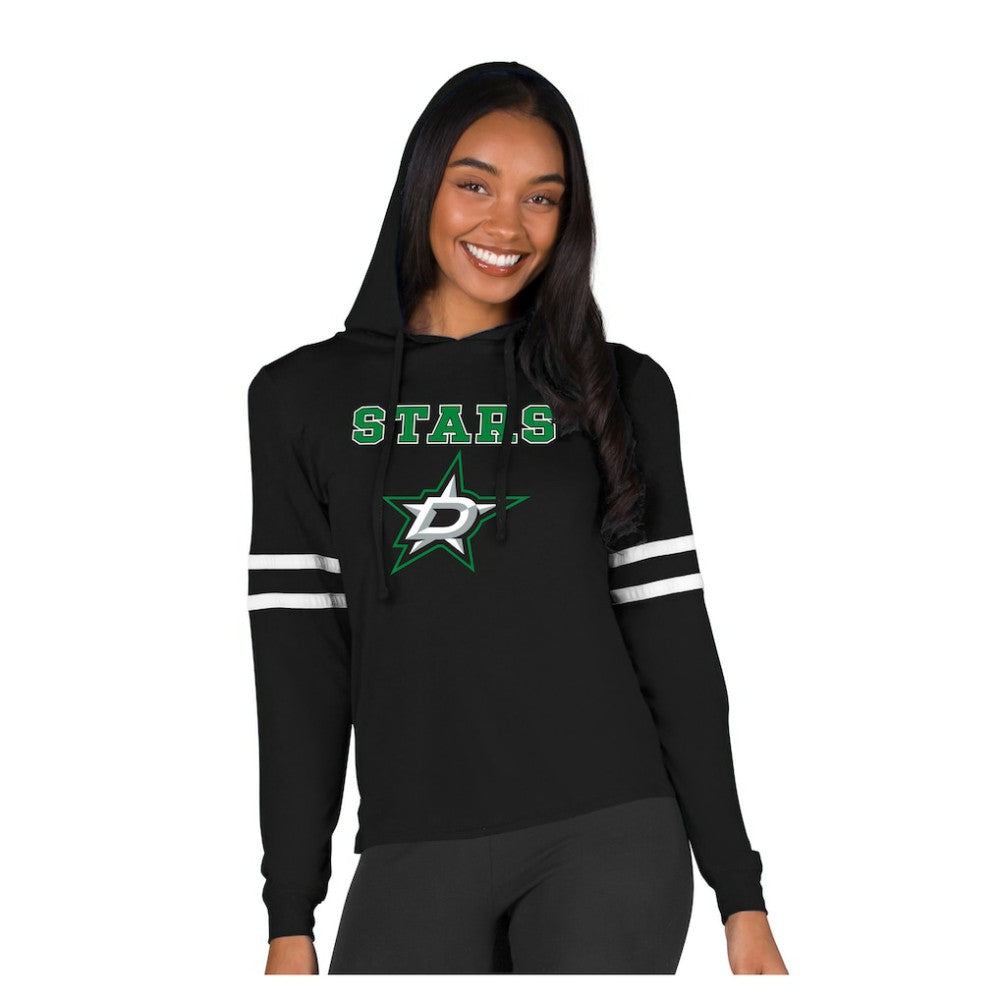 Dallas Stars Concepts Sport Women's Marathon Long-Sleeve Hooded T-Shirt -  NHL T-shirts