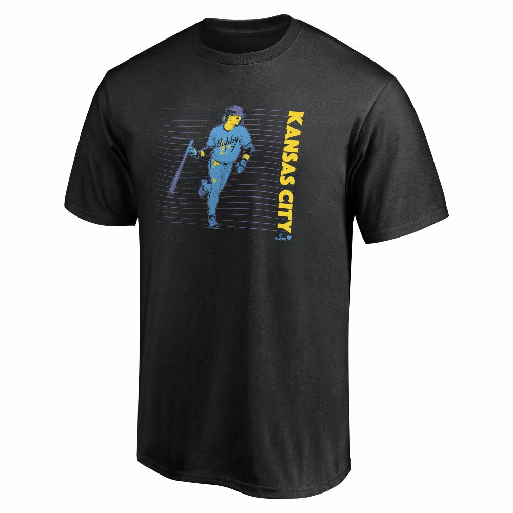 Bobby Witt Jr. BreakingT Neon Nights T-Shirt - MLB T-shirts