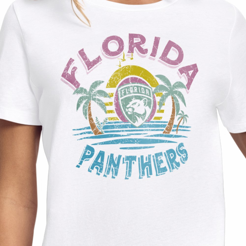 Florida Panthers Starter Women's Tonal Beach T-Shirt -  NHL T-shirts