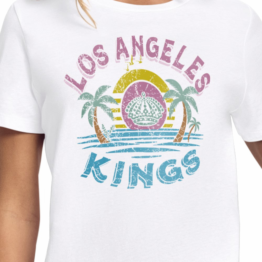 Los Angeles Kings Starter Women's Tonal Beach T-Shirt -  NHL T-shirts