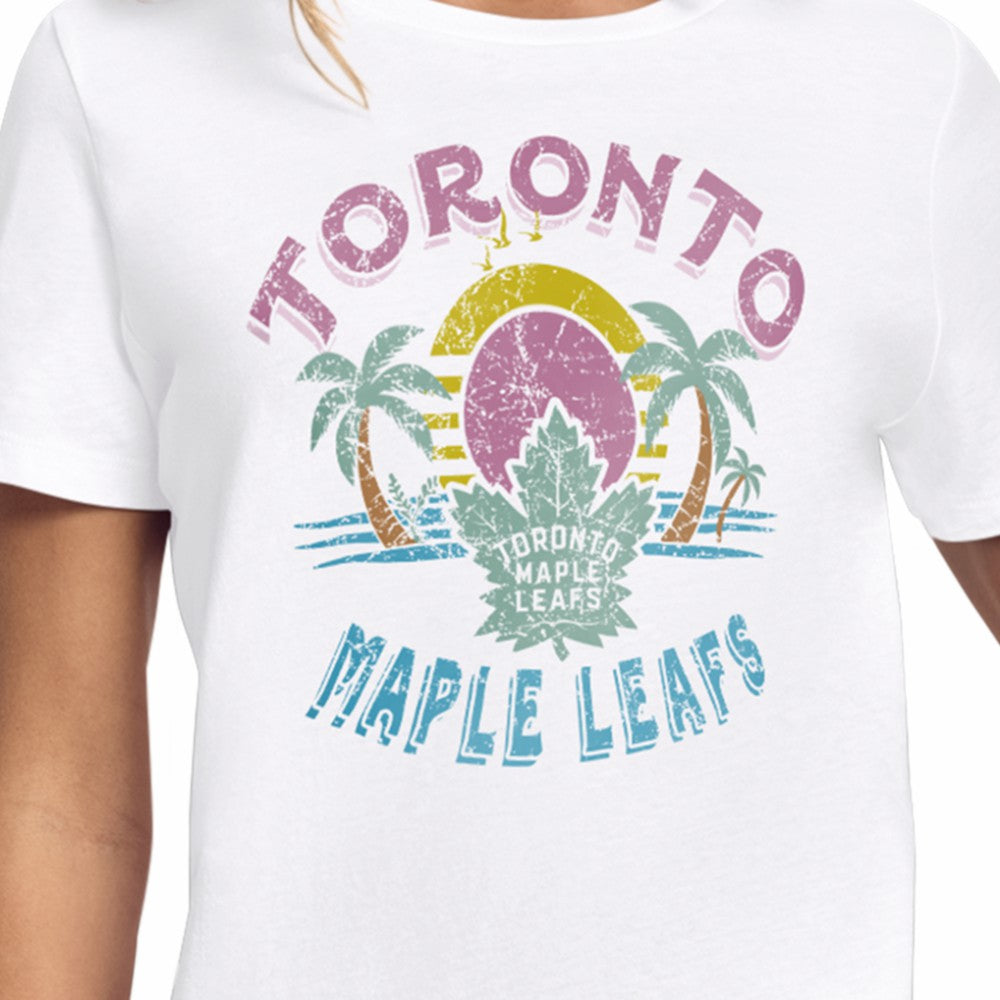 Toronto Maple Leafs Starter Women's Tonal Beach T-Shirt -  NHL T-shirts