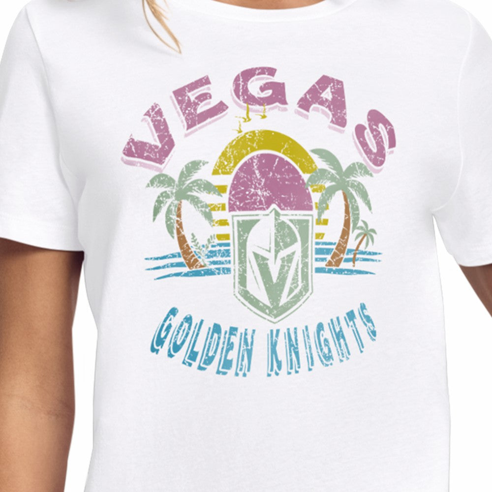 Vegas Golden Knights Starter Women's Tonal Beach T-Shirt -  NHL T-shirts
