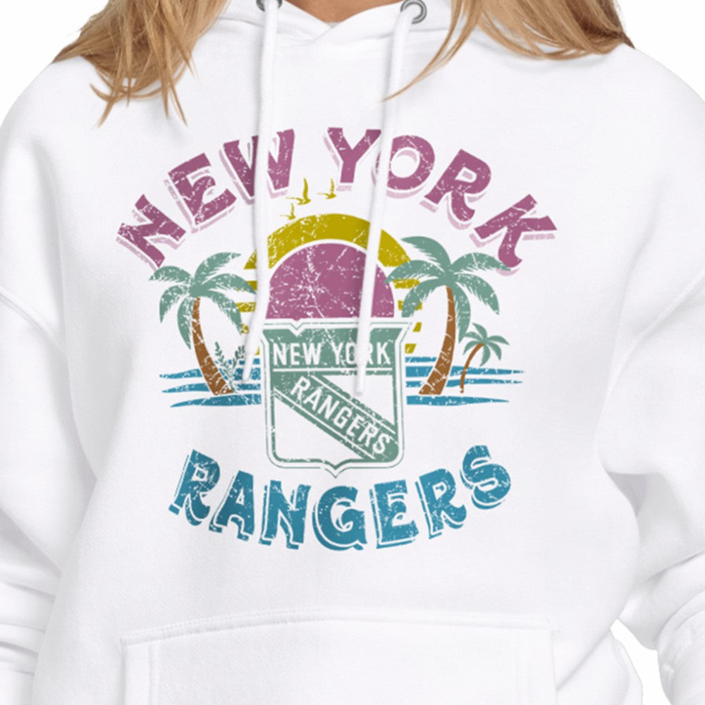 New York Rangers Starter Women's Tonal Beach Hoodie -  NHL Hoodies