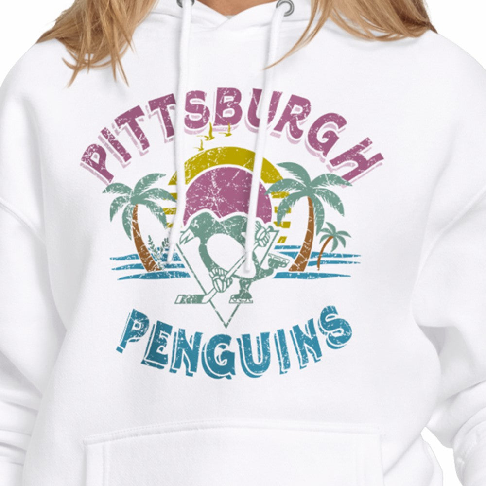 Pittsburgh Penguins Starter Women's Tonal Beach Hoodie -  NHL Hoodies