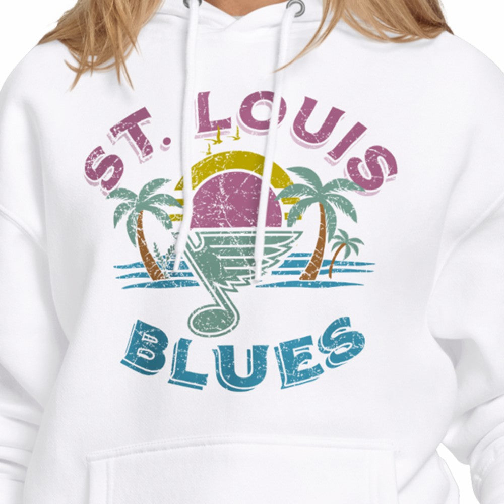 St. Louis Blues Starter Women's Tonal Beach Hoodie -  NHL Hoodies