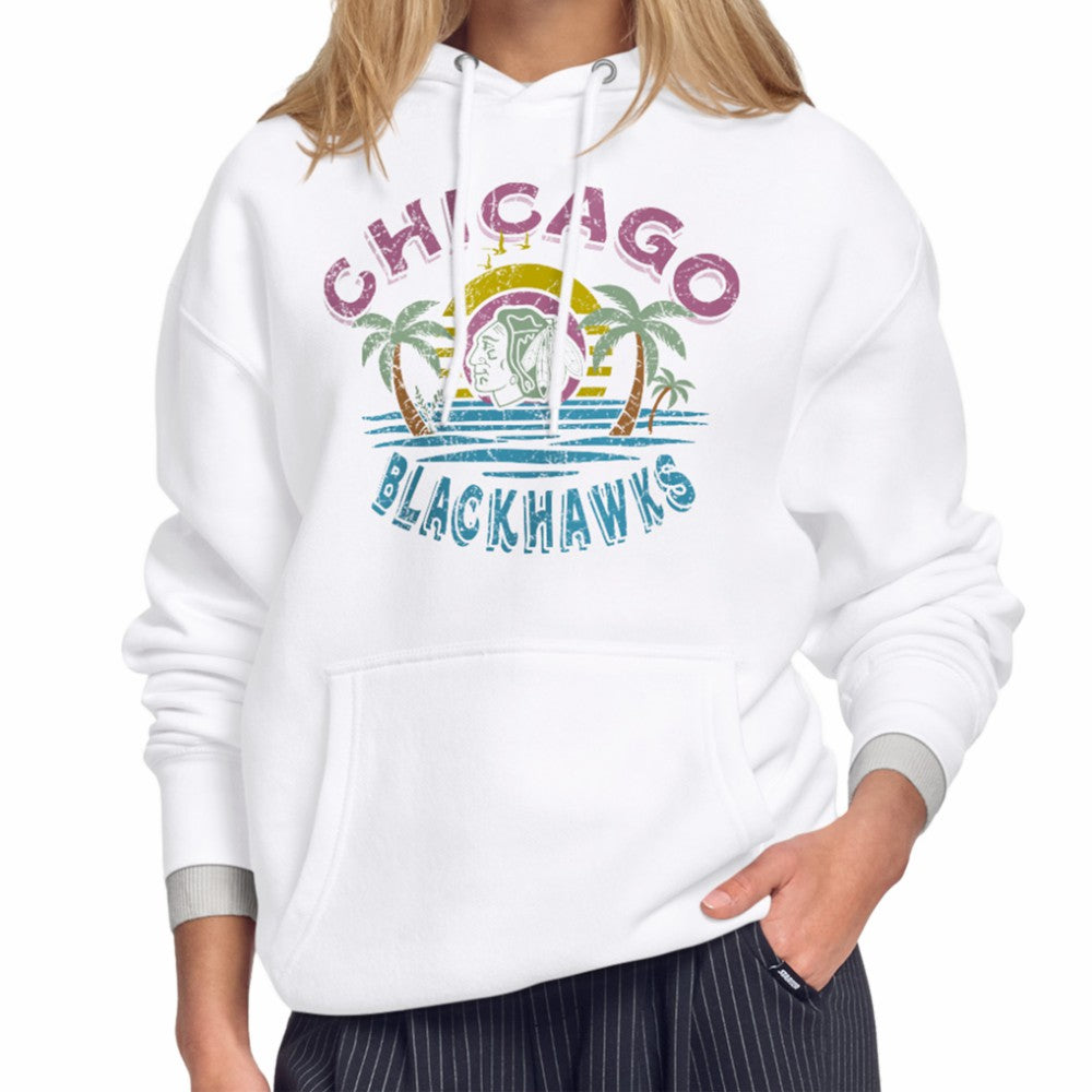 Chicago Blackhawks Starter Women's Tonal Beach Hoodie -  NHL Hoodies