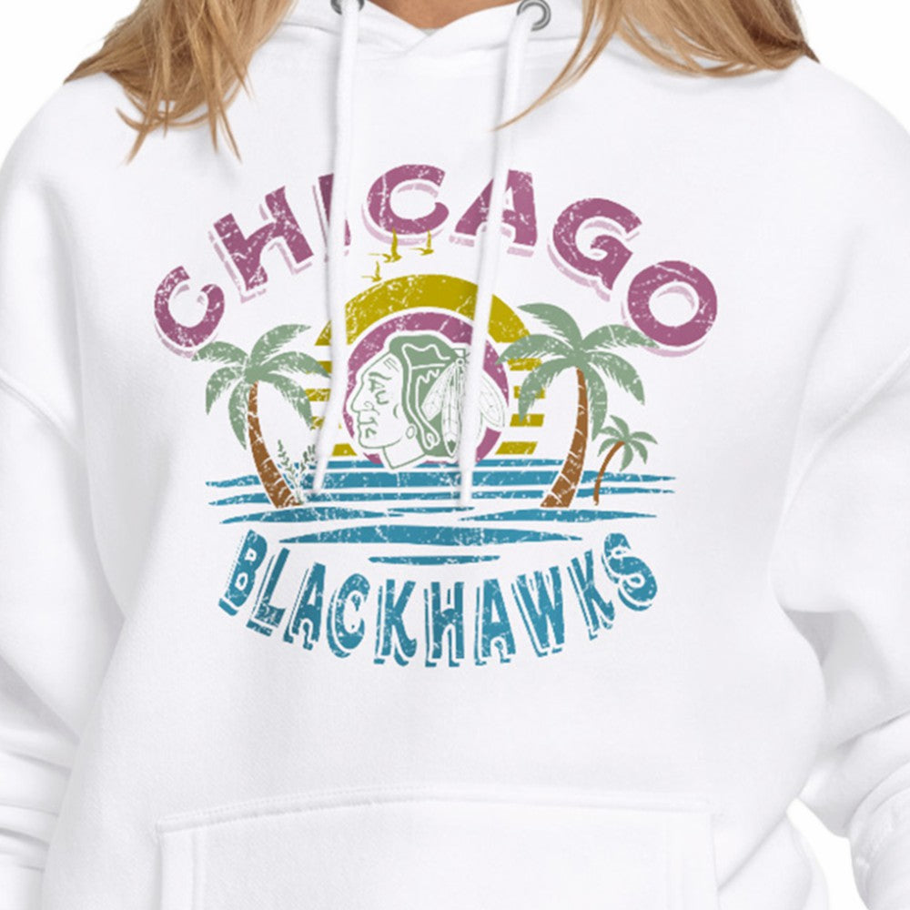 Chicago Blackhawks Starter Women's Tonal Beach Hoodie -  NHL Hoodies
