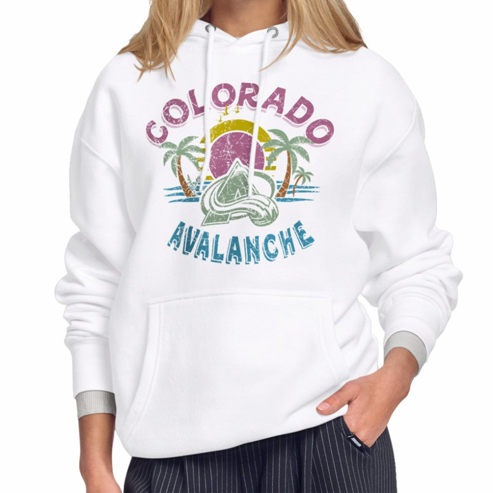 Colorado Avalanche Starter Women's Tonal Beach Hoodie -  NHL Hoodies