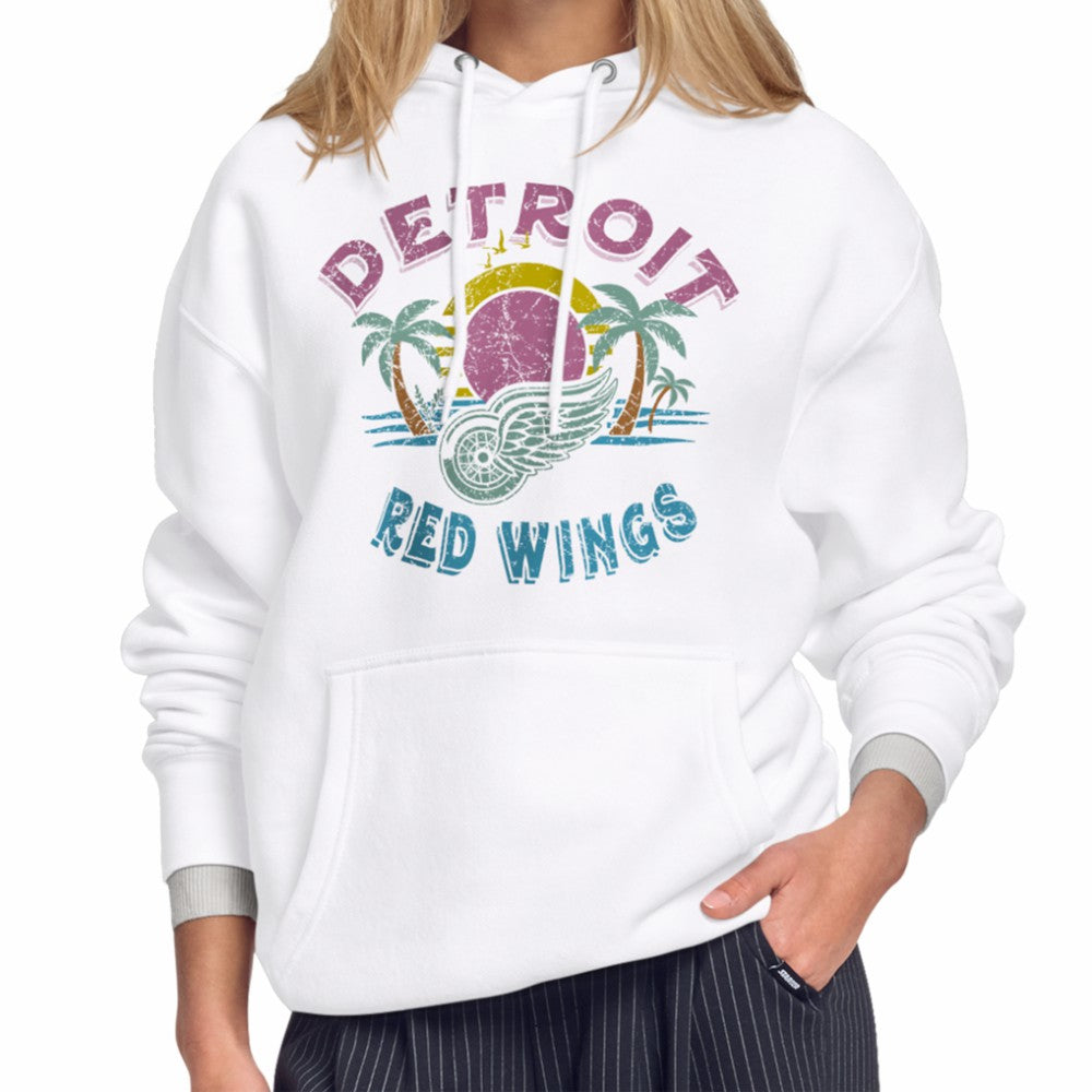 Detroit Red Wings Starter Women's Tonal Beach Hoodie -  NHL Hoodies