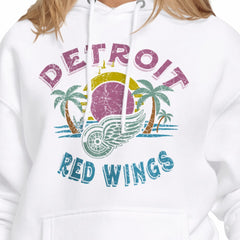 Detroit Red Wings Starter Women's Tonal Beach Hoodie -  NHL Hoodies