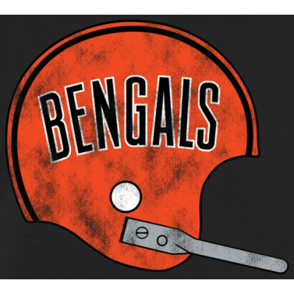 Cincinnati Bengals Throwback Logo Pullover Hoodie | NFL Discount