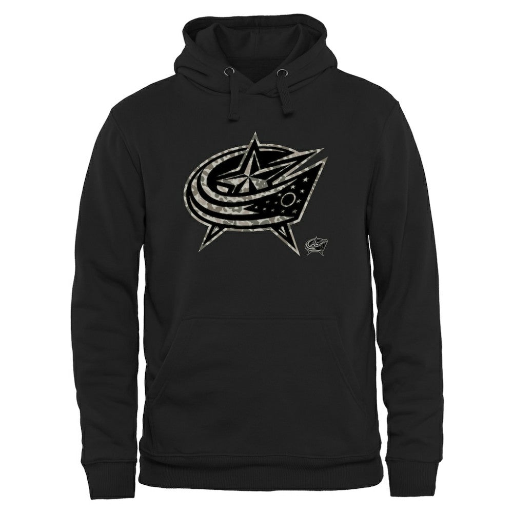 Columbus Blue Jackets Rink Warrior Pullover Hoodie -  NHL Hoodies