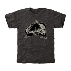 Men's Colorado Avalanche Black Rink Warrior Tri-Blend T-Shirt -  NHL T-shirts