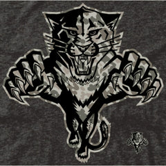 Men's Florida Panthers Black Rink Warrior Tri-Blend T-Shirt -  NHL T-shirts