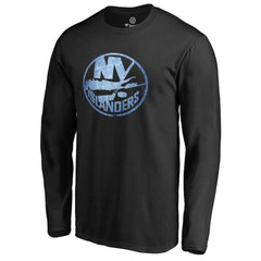 New York Islanders Pond Hockey Long Sleeve T-Shirt -  NHL T-shirts