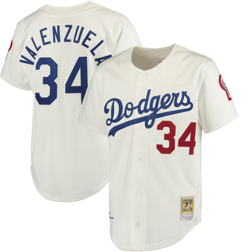 Fernando Valenzuela Los Angeles Dodgers Mitchell & Ness Authentic Jersey - MLB Jerseys