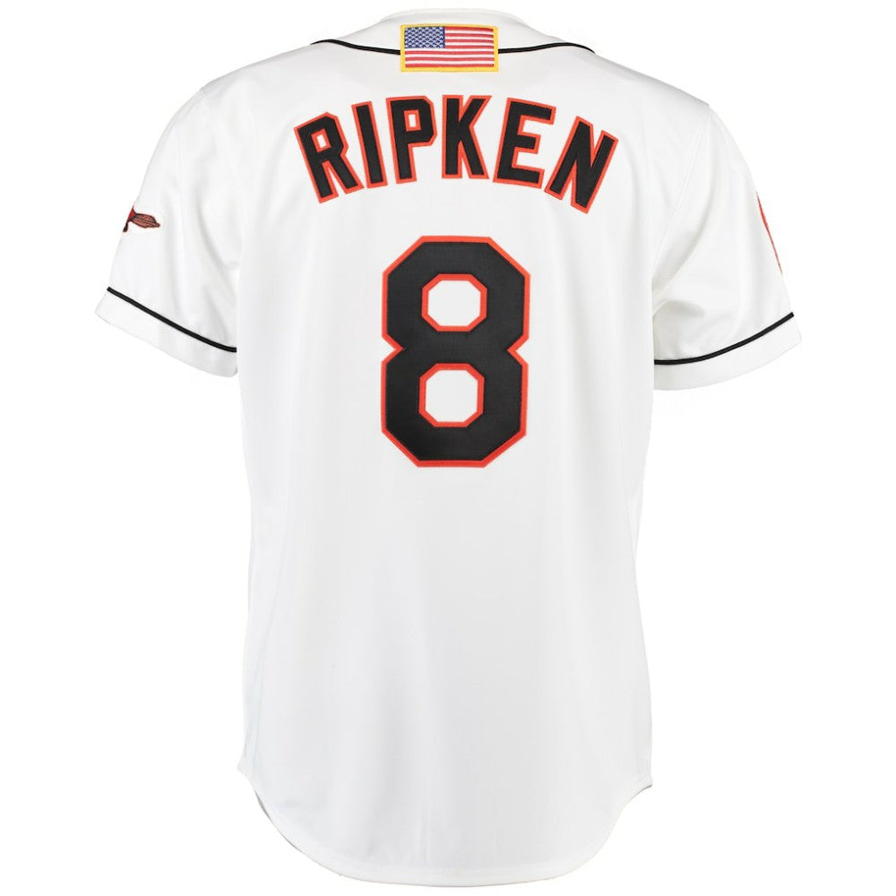 Cal Ripken Baltimore Orioles Mitchell & Ness Home Authentic Jersey - MLB Jerseys
