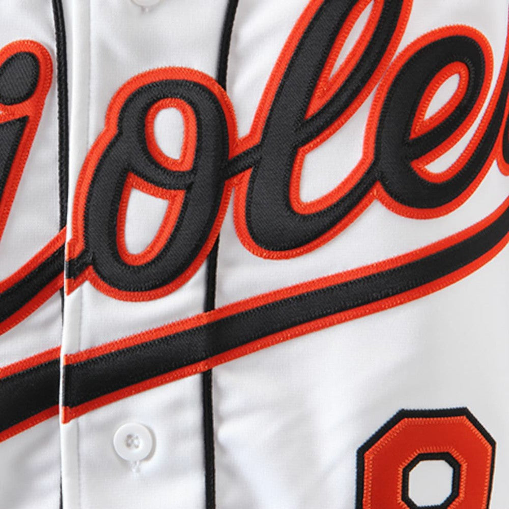 Cal Ripken Baltimore Orioles Mitchell & Ness Home Authentic Jersey - MLB Jerseys