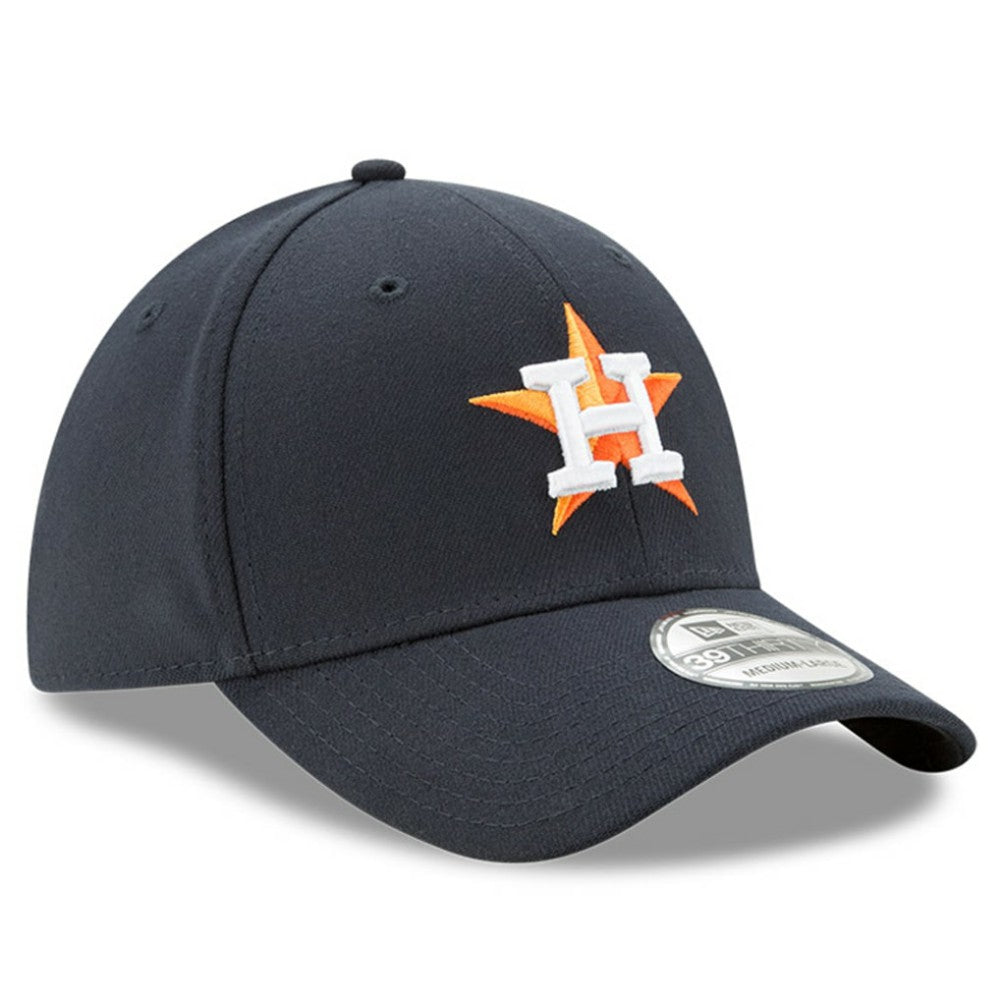 Houston Astros New Era Button Team Classic 39THIRTY Flex Hat - MLB Hats