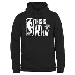 Black Brooklyn Nets This Is Why We Play Pullover Hoodie | NBA