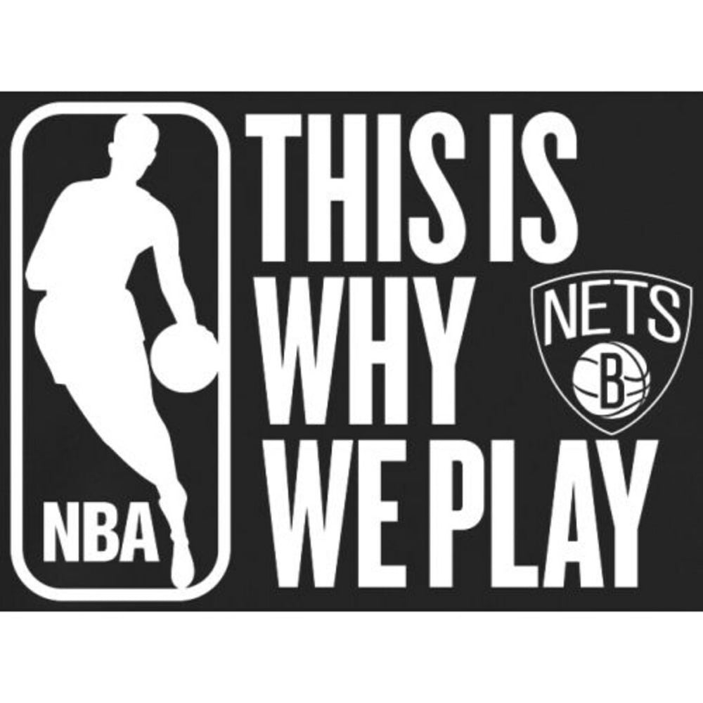Black Brooklyn Nets This Is Why We Play Pullover Hoodie | NBA