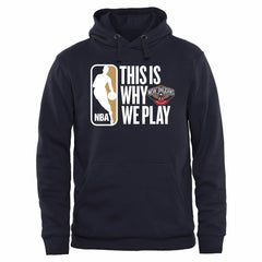 Navy New Orleans Pelicans This Is Why We Play Pullover Hoodie | NBA