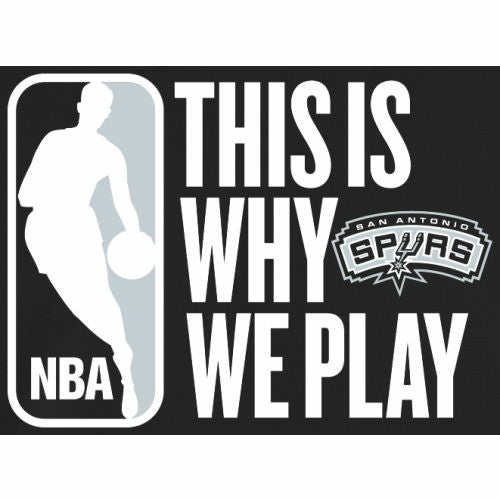Black San Antonio Spurs This Is Why We Play Pullover Hoodie | NBA