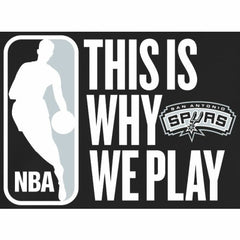 Black San Antonio Spurs This Is Why We Play Pullover Hoodie | NBA