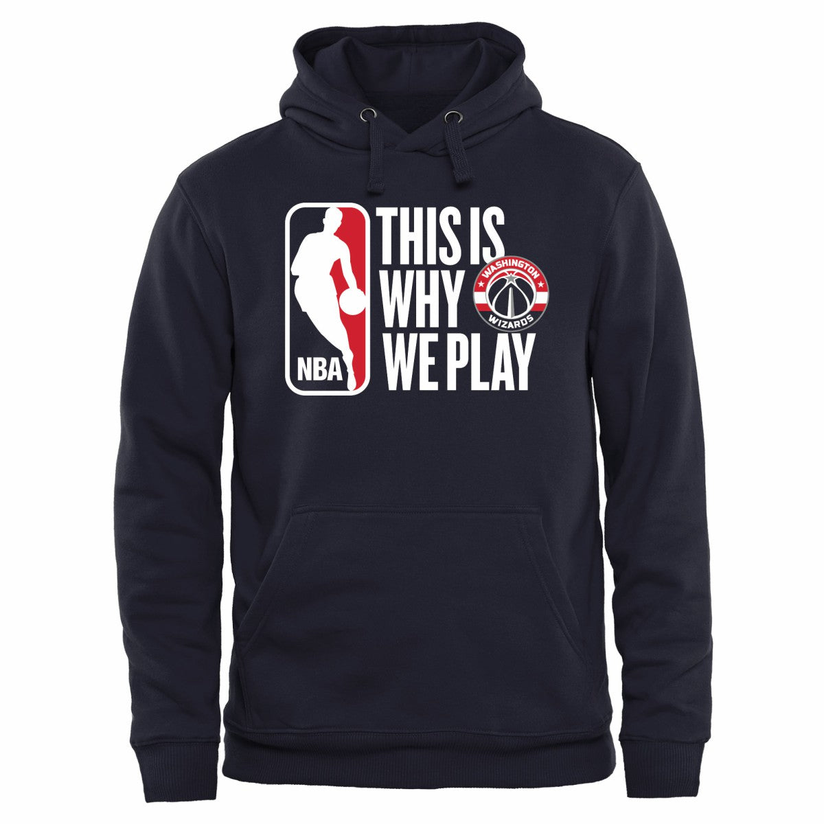 Navy Washington Wizards This Is Why We Play Pullover Hoodie | NBA