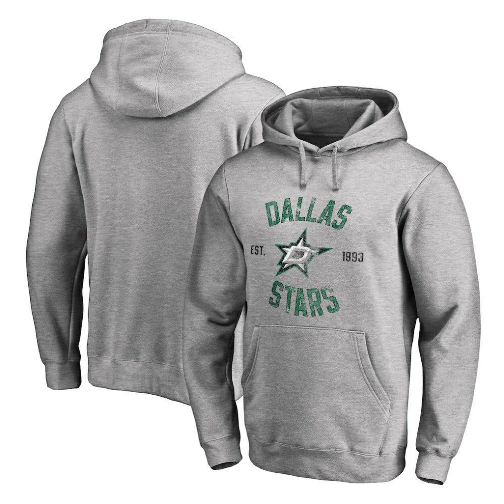 Dallas Stars Heritage Pullover Hoodie -  NHL Hoodies