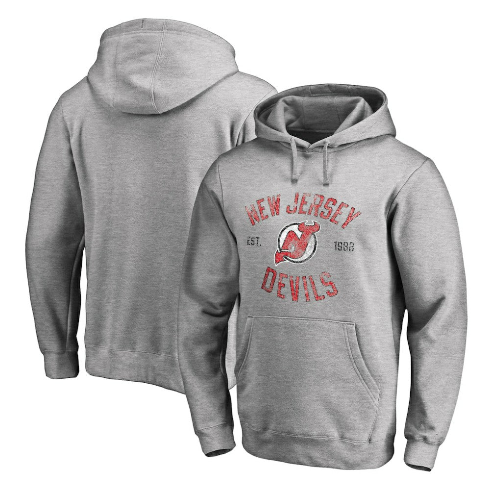 New Jersey Devils Heritage Pullover Hoodie -  NHL Jerseys