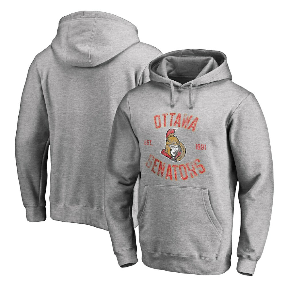 Ottawa Senators Heritage Pullover Hoodie -  NHL Hoodies