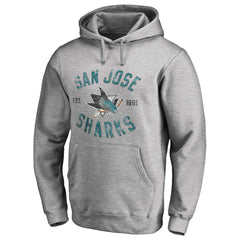 San Jose Sharks Heritage Pullover Hoodie -  NHL Hoodies