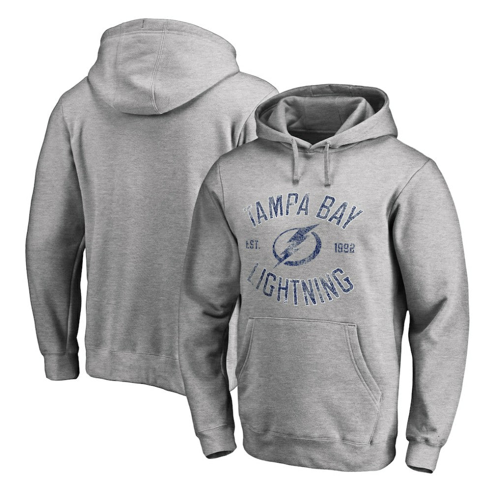 Tampa Bay Lightning Heritage Pullover Hoodie -  NHL Hoodies
