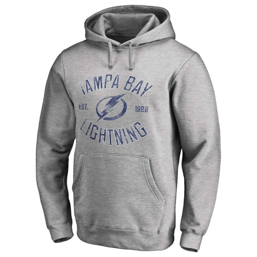 Tampa Bay Lightning Heritage Pullover Hoodie -  NHL Hoodies