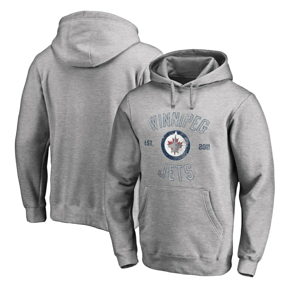 Winnipeg Jets Heritage Pullover Hoodie -  NHL Hoodies