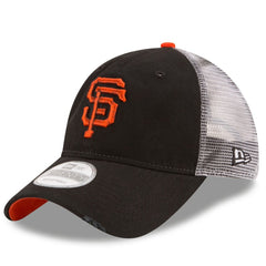 San Francisco Giants New Era Team Rustic 9TWENTY Trucker Adjustable Hat - MLB Hats