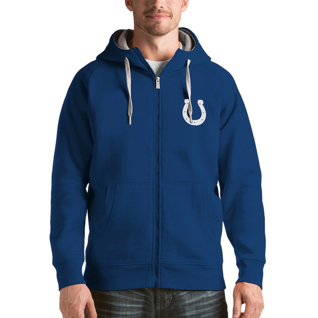 Indianapolis Colts Antigua Victory Full-Zip Hoodie | NFL Outlet