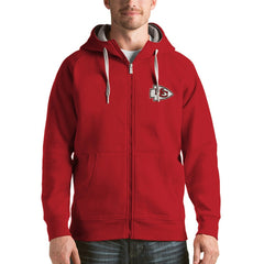 Kansas City Chiefs Antigua Victory Full-Zip Hoodie | NFL Online